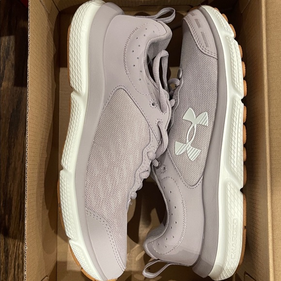 Under Armour Charged Assert 10 Women’s Running Sneakers Size 9 Gray Dawn NWT NIB - Picture 6 of 7